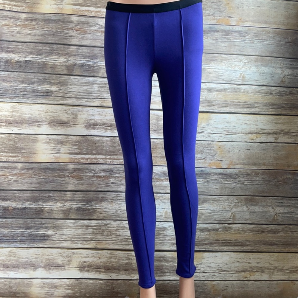 Theory Purple Leggings